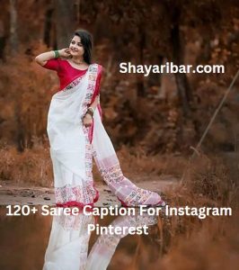 120+ Saree Caption For Instagram Pinterest | Girl Instagram Saree Quotes Pinterest In Hindi, Urdu And Bangla