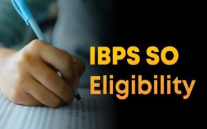 IBPS SO Examination