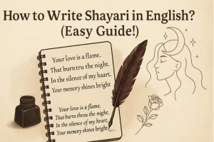Shayari in English