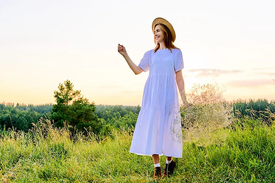 Summer Styles Made from Natural Fabrics